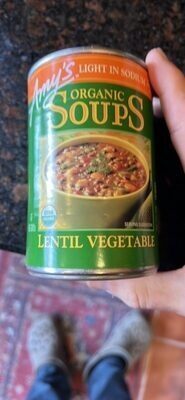 Lentil Vegetable Organic Soups, Lentil Vegetable