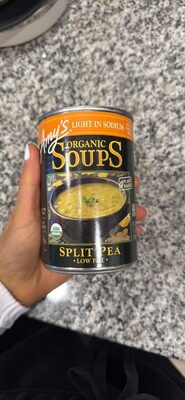 Split Pea Light In Sodium Organic Soups, Split Pea