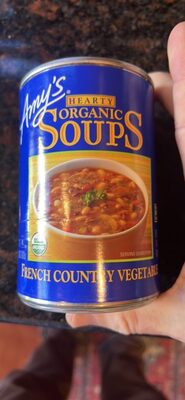 French Country Vegetable Hearty Organic Soups, French Country Vegetable