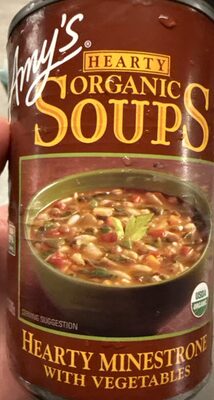 Hearty Minestrone With Vegetables Organic Soups, Hearty Minestrone With Vegetables