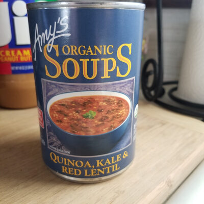 Quinoa, Kale & Red Lentil Organic Soups, Quinoa, Kale & Red Lentil