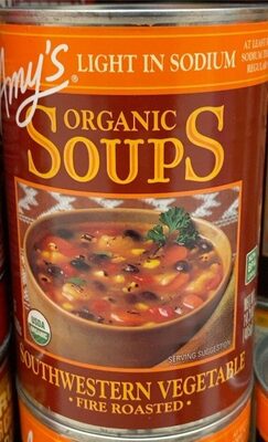 Southwestern Fire Roasted Vegetable Organic Soups, Southwestern Fire Roasted Vegetable