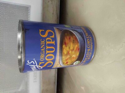 Sweet Potato & Corn Chowder With Chipotle Organic Soups, Sweet Potato & Corn Chowder With Chipotle