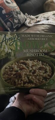 Mushroom Risotto Bowls, Mushroom Risotto