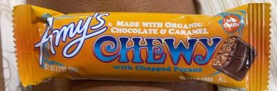 Chewy With Chopped Pecans Candy Bar, Chewy With Chopped Pecans