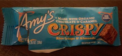 Crispy Rice Crisps & Almonds Candy Bar, Crispy Rice Crisps & Almonds