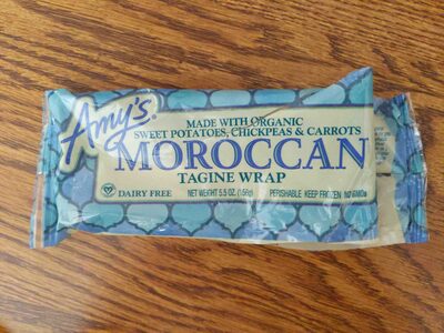 Moroccan Tagine Wrap, Moroccan Tagine