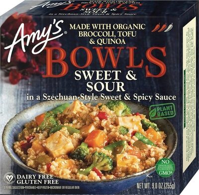 Sweet & Sour In A Szechuan-Style Sweet & Spicy Sauce Bowls, Sweet & Sour