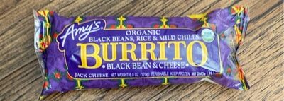 Black Bean & Cheese Burrito, Black Bean & Cheese