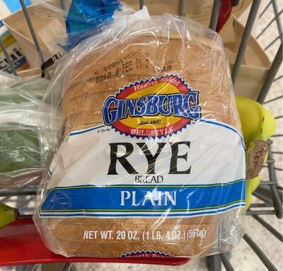 Deli-Style Plain Rye Bread