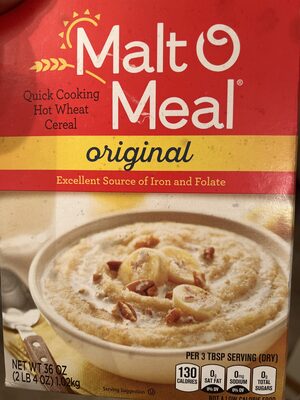 Original Quick Cooking Hot Wheat Cereal, Original