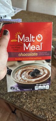 Chocolate Quick Cooking Hot Wheat Cereal, Chocolate