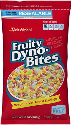 Fruity Dyno-Bites Cereal, Fruity Dyno-Bites