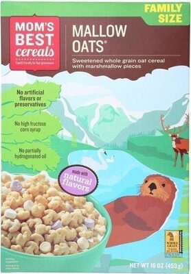 Mallow Oats Sweetened Whole Grain Oat Cereal With Marshmallow Pieces, Mallow Oats