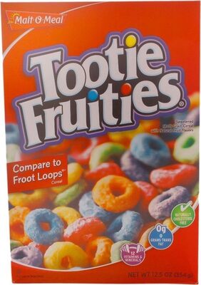 Tootie Fruities Cereal, Tootie Fruities