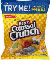 Sweetened Corn & Oat Cereal, Berry Colossal Crunch