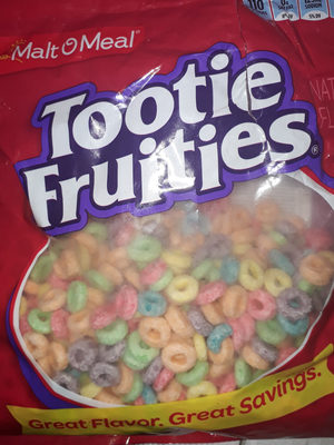 Tootie Fruities Cereal, Tootie Fruities