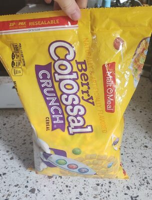 Berry Colossal Crunch Cereal, Berry Colossal Crunch