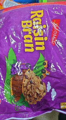 Whole Grain Wheat & Bran Cereal With Raisins