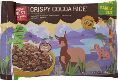 Crispy Cocoa Rice Sweetened Rice Cereal With Real Cocoa, Crispy Cocoa Rice