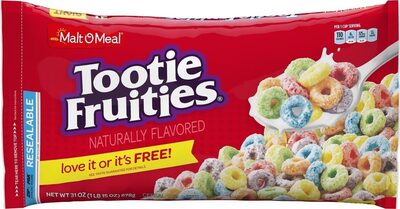 Tootie Fruities Cereal, Tootie Fruities