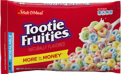Tootie Fruities Cereal, Tootie Fruities