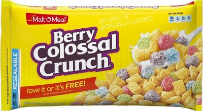 Malt O Meal Berry Colossal Crunch Cereal Giant Size, 32 Oz
