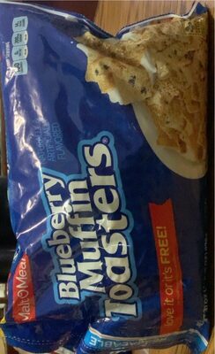 Blueberry Flavored Muffin Toasters Cereal, Blueberry
