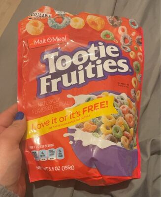 Tootie Fruities Flavored Cereal, Tootie Fruities