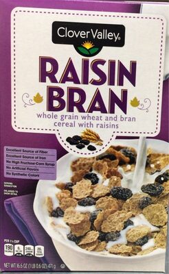 Raisin Bran Whole Grain Wheat And Bran Cereal With Raisins, Raisin Bran