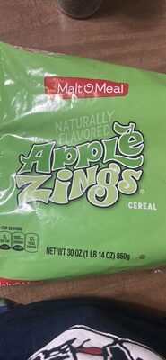 Apple Zings Flavored Cereal, Apple Zings