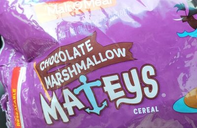 Chocolate Marshmallow Mateys Flavored Cereal, Chocolate Marshmallow Mateys