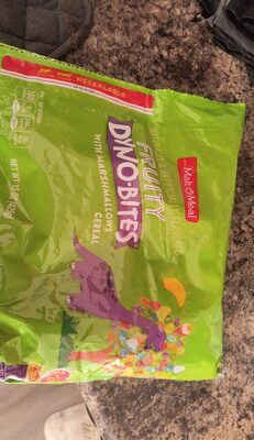 Fruity Dyno-Bites Flavored Marshmallows Cereal, Fruity Dyno-Bites