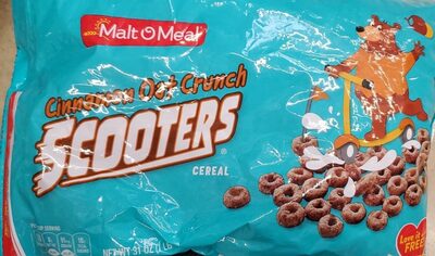 Cinnamon Oat Crunch Scooters Cereal, Cinnamon Oat Crunch
