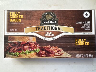 Traditional Fully Cooked Bacon