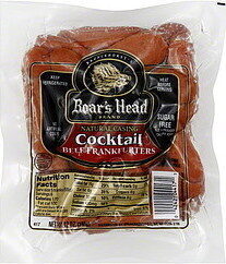 Uncured Cocktail Beef Frankfurters