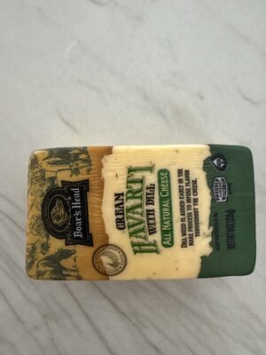 Cream Havarti With Dill All Natural Cheese