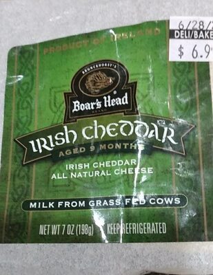 Irish Cheddar Cheese, Irish Cheddar