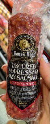 Piccante Spicy Uncured Sopressata Dry Sausage