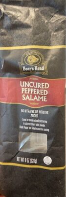 Uncured Peppered Salame