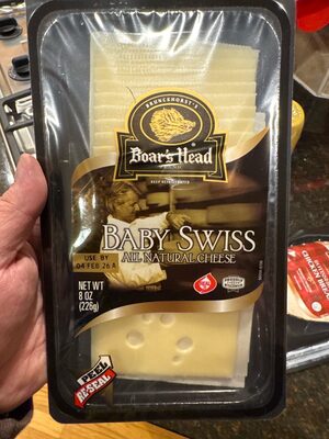 Boar's Head, Baby Swiss Cheese