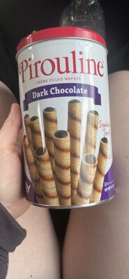Pirouline, Artisan Rolled Wafers, Dark Chocolate, Dark Chocolate