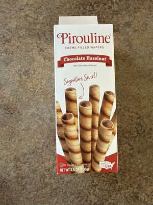 Chocolate Hazelnut Creme Filled Wafers, Chocolate Hazelnut