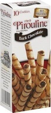 Dark Chocolate Creme Filled Wafers, Dark Chocolate
