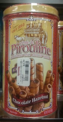 Chocolate Hazelnut Creme Filled Wafers, Chocolate Hazelnut
