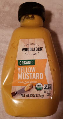 Yellow Organic Mustard, Yellow