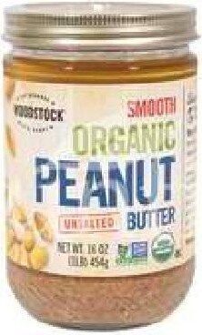 Woodstock, Crunchy Organic Classic Peanut Butter