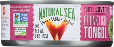 Chunk Light Wild Tuna Tongol With Sea Salt