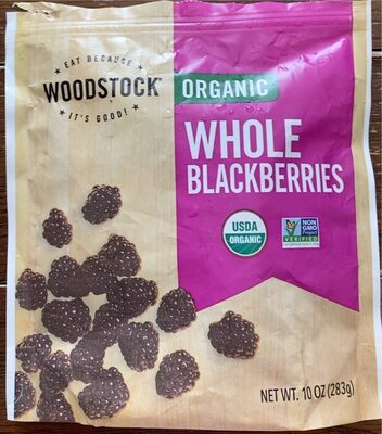 Organic Whole Blackberries, Blackberries
