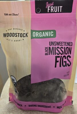 Black Organic Mission Figs, Black